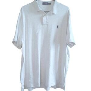 Polo Ralph Lauren Men's Size XL Light Gray Polo Shirt